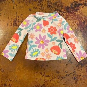 Carter’s Rashgaurd Floral Long Sleeve Top